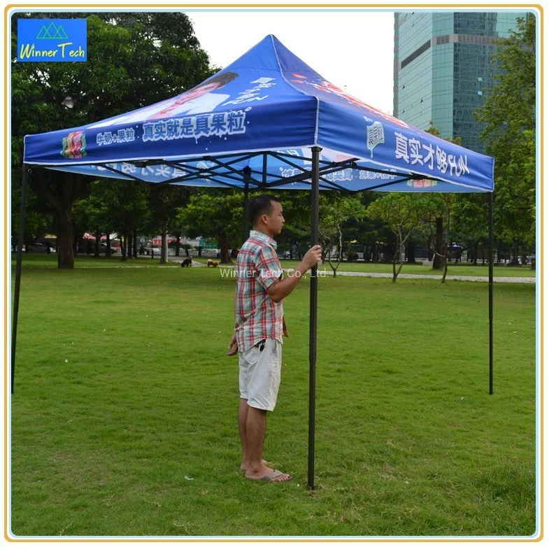 High Strength Spring Steel Wire Pop up Tent Folding Canopy Tent with Side Walls-W00031