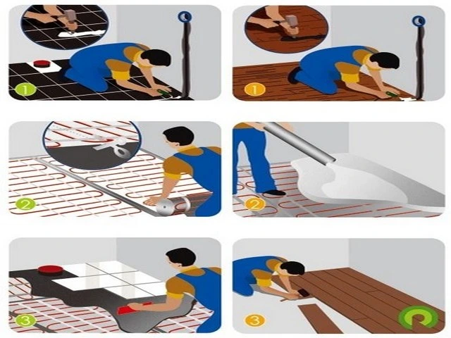 Underfloor Heating Resistant Mat Electric Heating Floor System