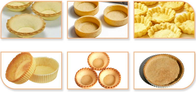 Professional Pie Tart Making Waffle Egg Tart Shell Maker Machine