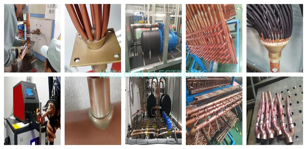 IGBT Automatic 25kw High Frequency Induction Heating Equipment for Mold Thimble Quenching Hardening