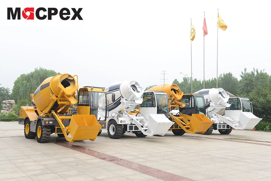 Self-Loading Concrete Mixer 4.0 with Weighing System and Auto Lubrication