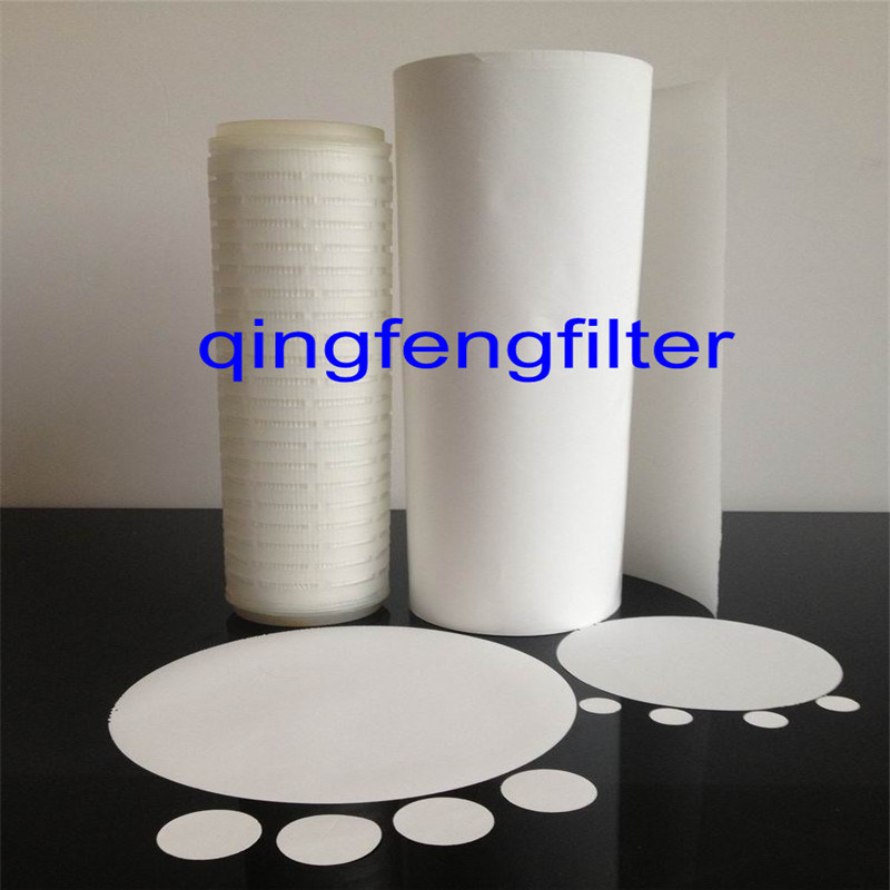 0.45um Hydrophobic and Hydrophilic PVDF Filter Membrane for Filtration