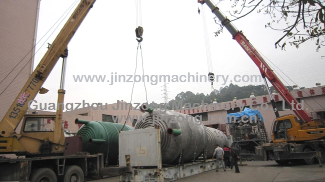 External Half Coil/Limpet Reactor 25000L for Resin Synthesis, Polymerization