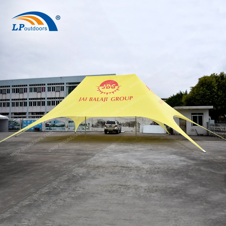 Double Peak Star Shade Tent for Advertising Event