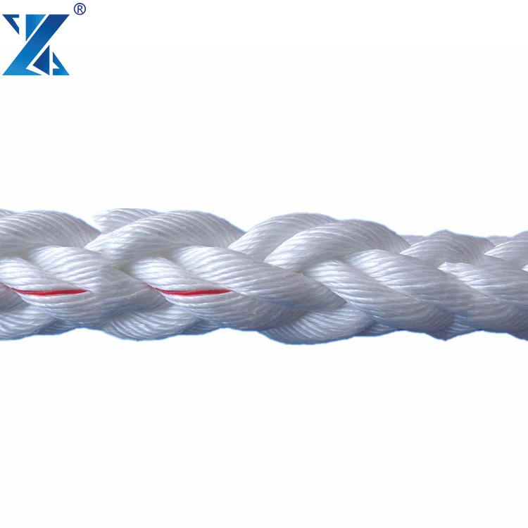 Polypropylene Tiger Rope 22mm 3 Strand PP Rope Polypropylene Monofilament /Multifilamet Fiber Rope