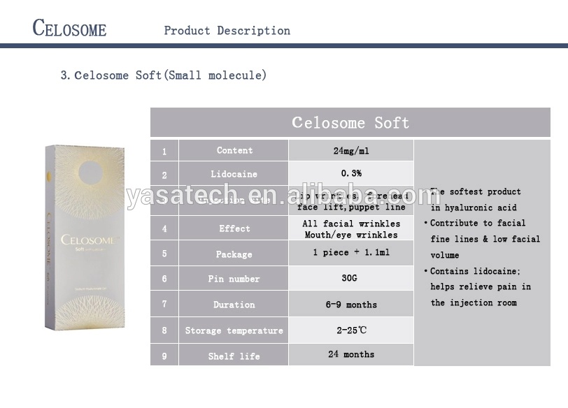 Korean Brands Dermal Filler Filler Hyaluronic Acid Best Dermal Filler Acid Hyaluronic Acid for Nose Lip