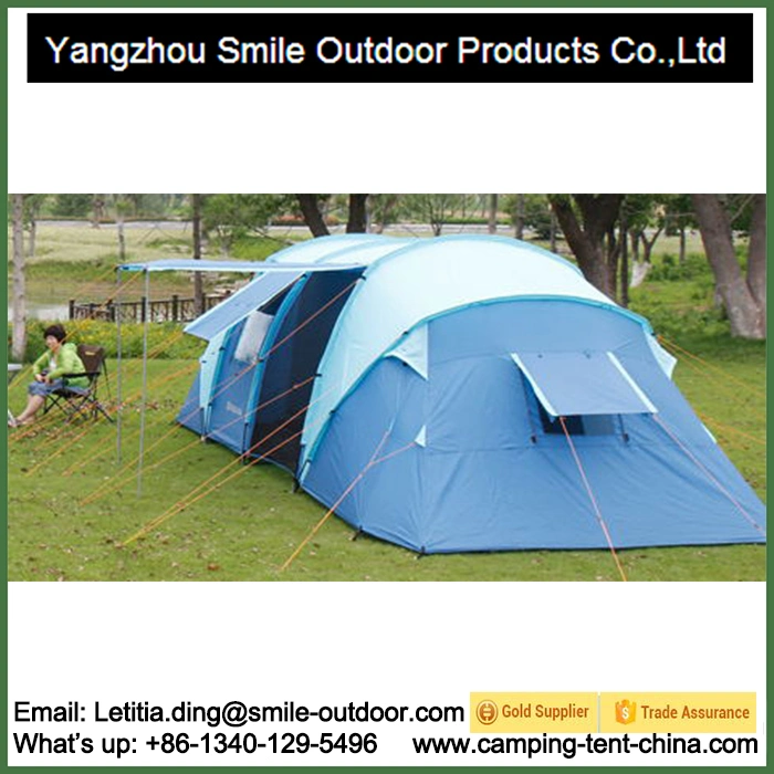 Removable Vestibule 6 Man 2 Room Family Camping Event Tent