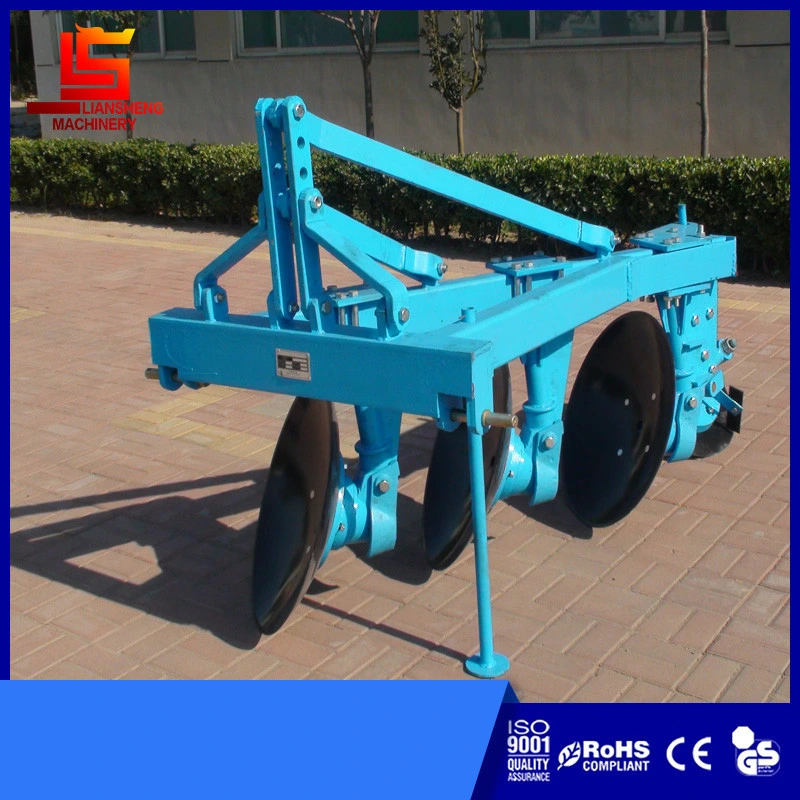 Farm Machinery 2-6 Bottoms Disc Plough Agricultural Round Pipe Plow
