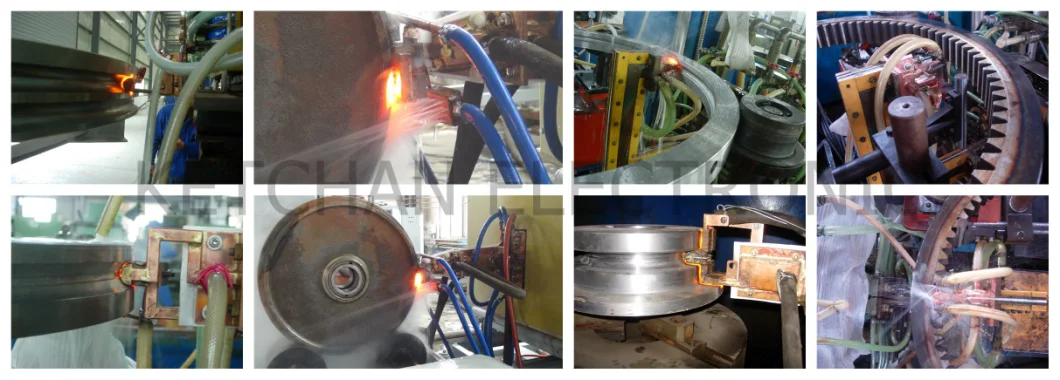 Intermediate Frequency Steel Billet Induction Heating Reheating Forging Press Furnace