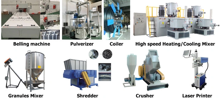 Plastic Extruder Double Twin Screw Extruder PVC Water Pipe Machines