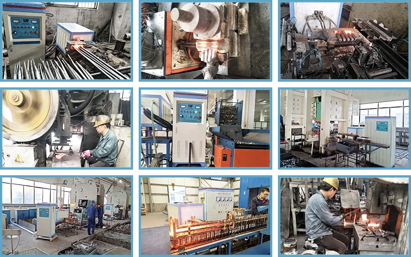 80kw High Frequency Induction Nut Heater Annealing Equipment