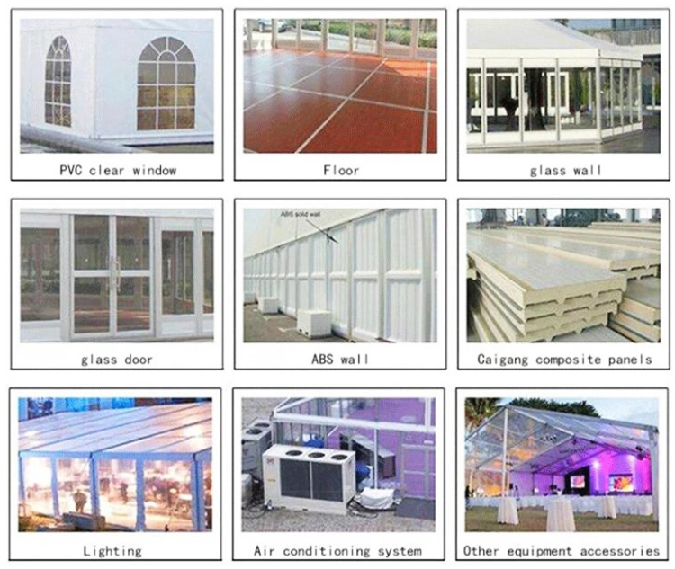 Semi Pernament 30m X 60m China Warehouse Tent Supplier for Temporary Warehouse, Storage Tent