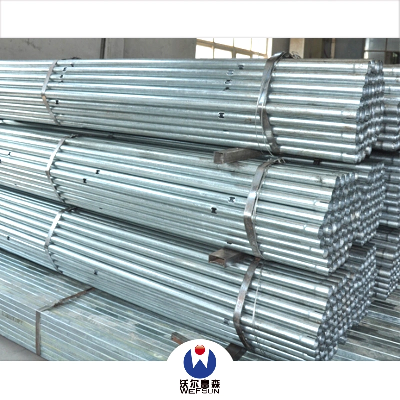 Galvanized Steel Pipe for Fence Structures Tent Pole