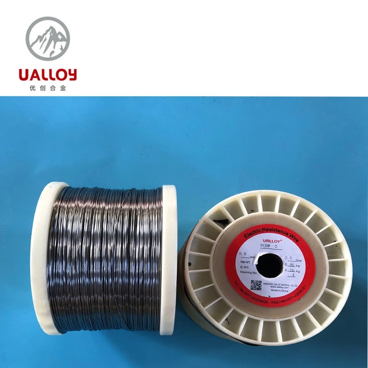 Dia 0.8mm Fecral Electric Resistance Alloy Wire Cr21al4 for Heating System