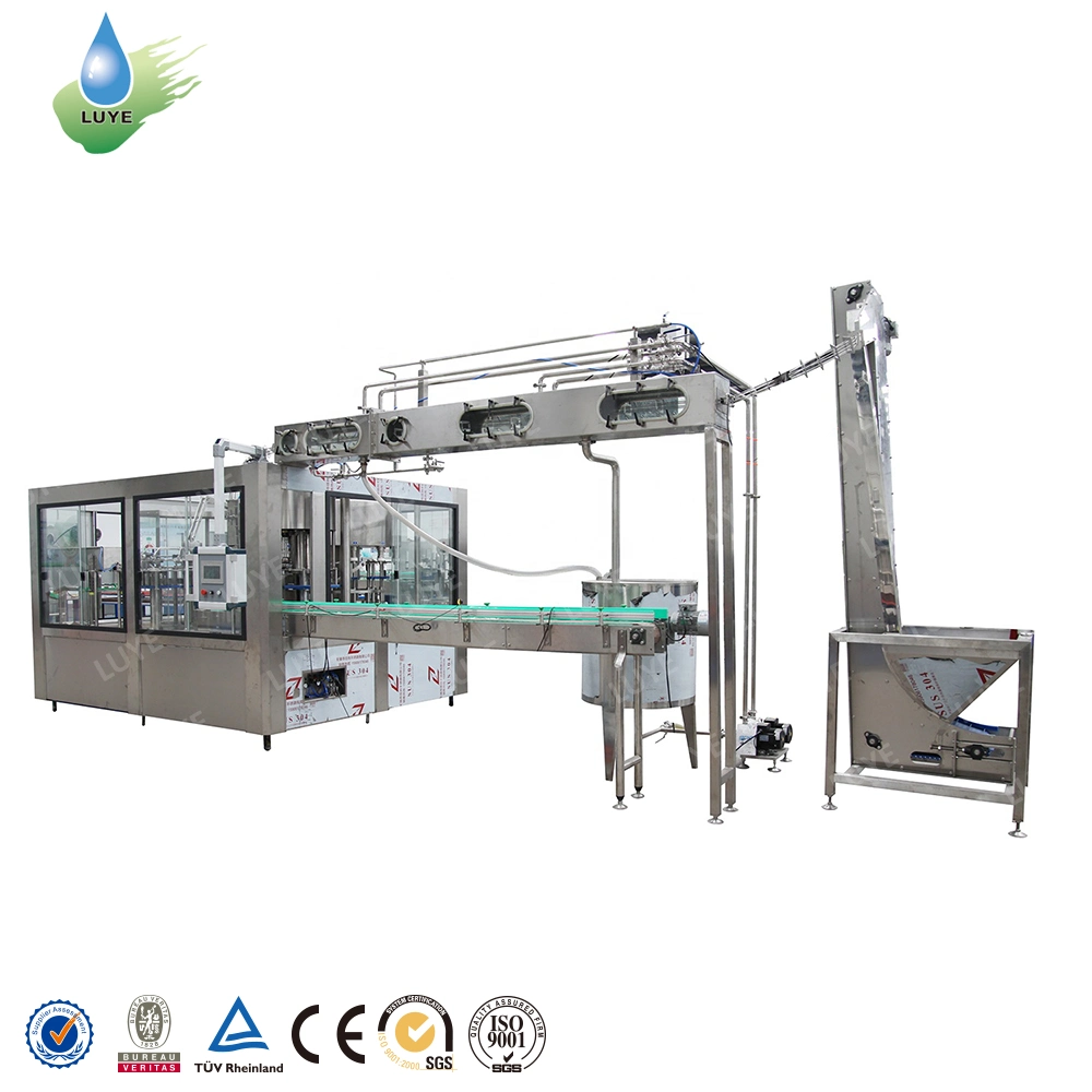 Concentrated Juice Production Line/Commercial Juice Making Machines/Carbonated Juice Line Process Flow