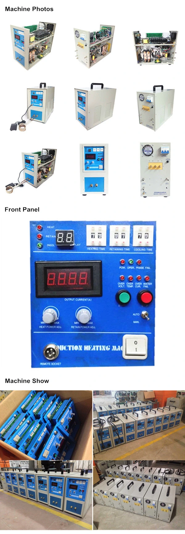 Small Magnetic Portable Mini High Frequency Induction Heater (JL-15/25KW)