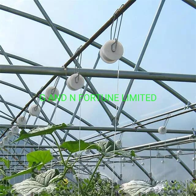 Rattan Hook with Roll Growing Clip for Greenhouse Tomato Cucumber Growing