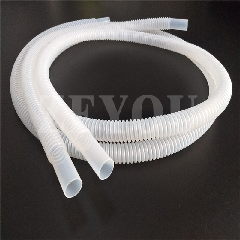 High Performance Clear PTFE FEP PFA Corrugated Flexible Pipe