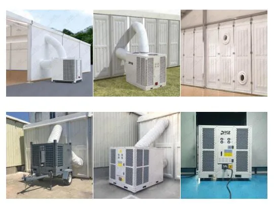25HP Ducted Outdoor Tents Industrial Exhibition Portable Air Conditioner