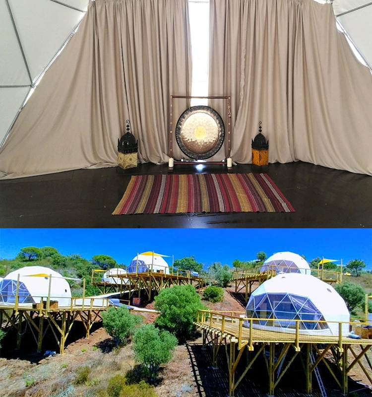 100% Quality Luxury Dome Tents Glamping House Tents for 2-6person