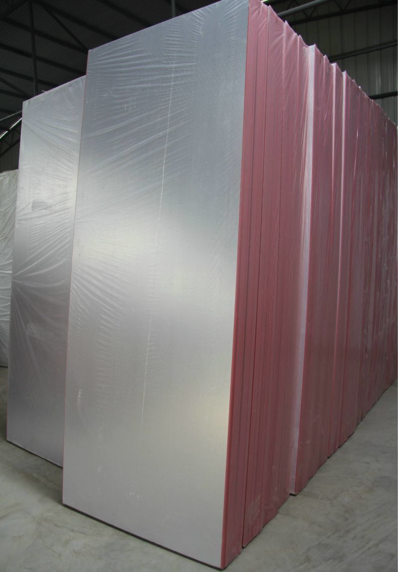 Embossed Aluminum Foil Phenolic Insulation Board Used for Building Exterior Walls