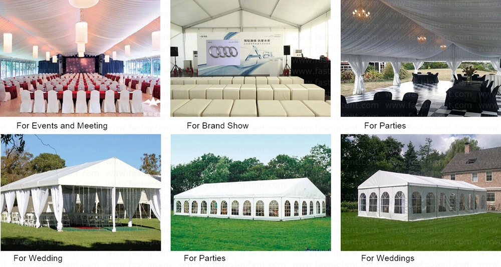 Aluminum Clear Span Wedding Deco Tent Hall for Wedding Ceremony