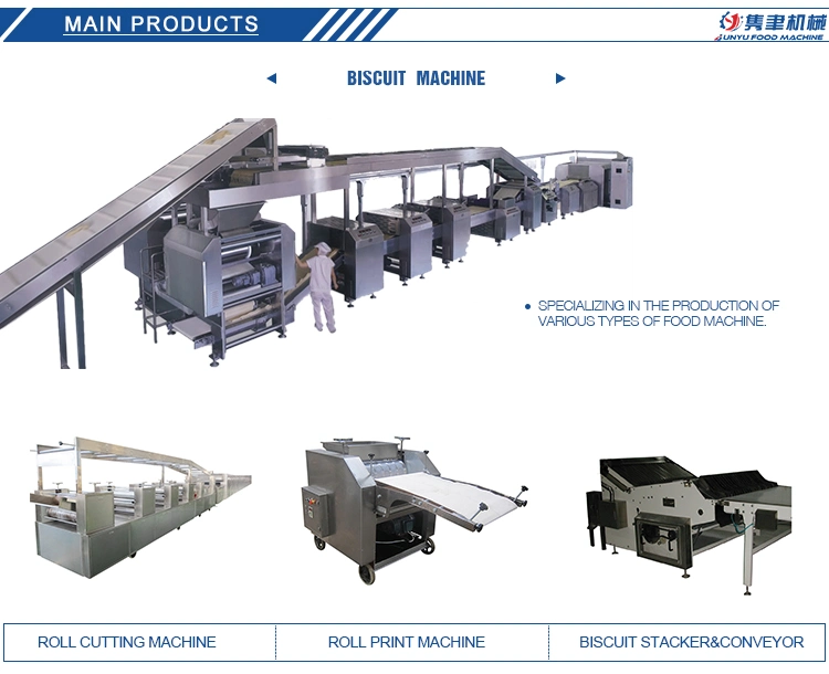 Industrial High Quality China Suppliers Soft Hard Biscuit Production Line Biscuit Making Machine