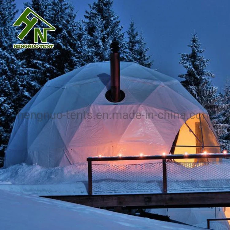 Luxury Waterproof Canvas Safari Hotel Tents Glamping with Bathroom