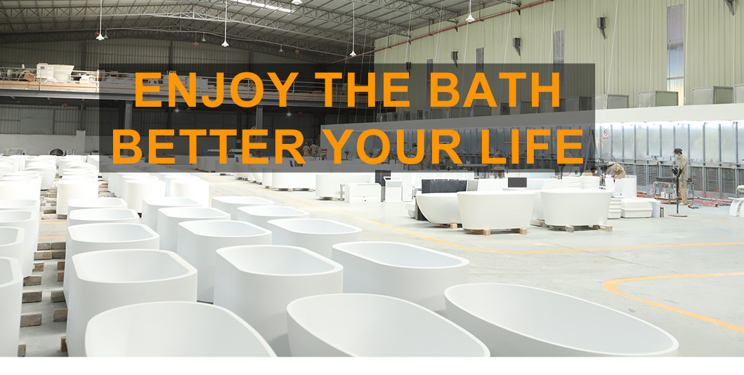 Acrylic Solid Surface Free Standing Bathtub Bath Manufacturer Bath (B008)