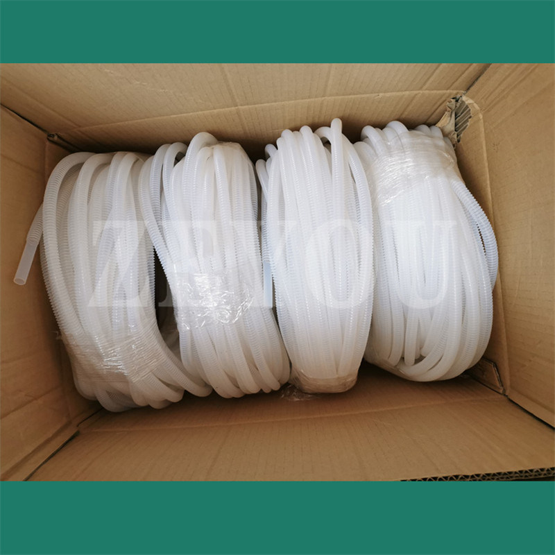 High Performance Clear PTFE FEP PFA Corrugated Flexible Pipe