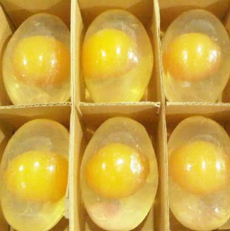 Custom Private Label 100g Whitening Egg Amino Acids Soap with Factory Price