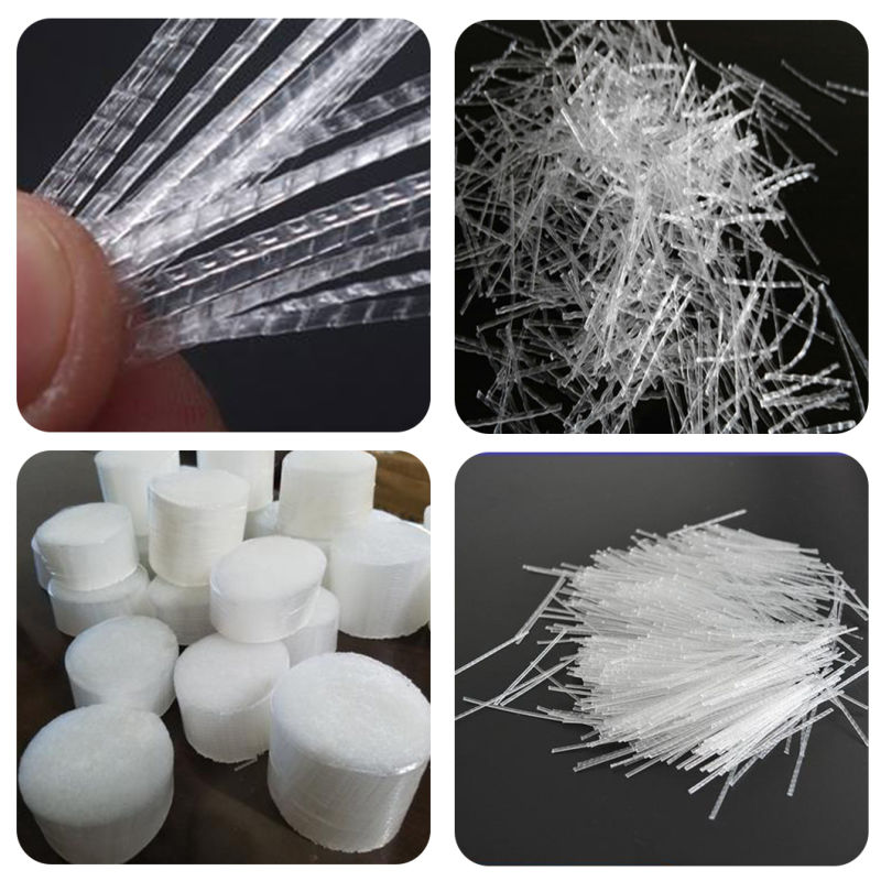 Polypropylene Fiber Concrete Fiber Manufacturer/PP Crude Fiber