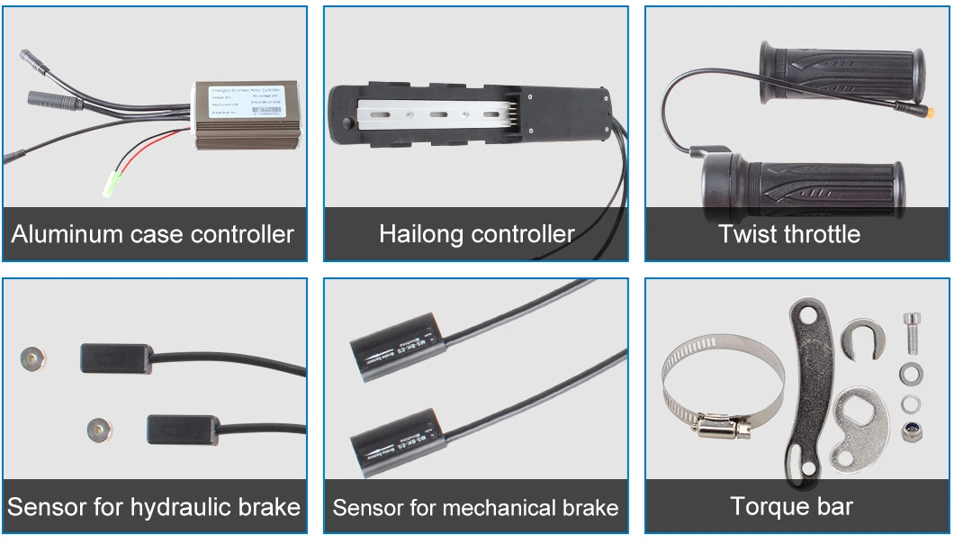 Best Sale High Quality 250W 350W 500W Geared Hub Motor Ebike Conversion Kit with Waterproof Battery