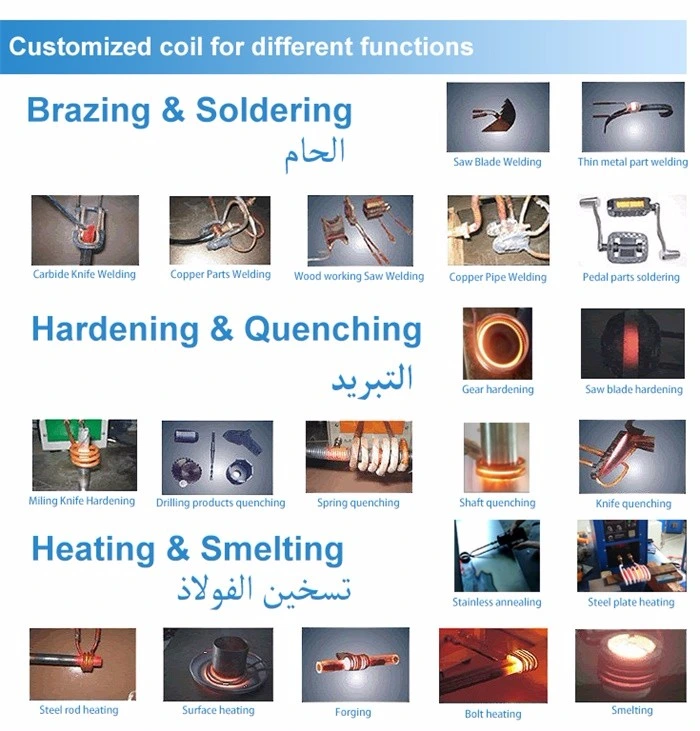 Metal Part Hardening Machine Induction Heating Quenching