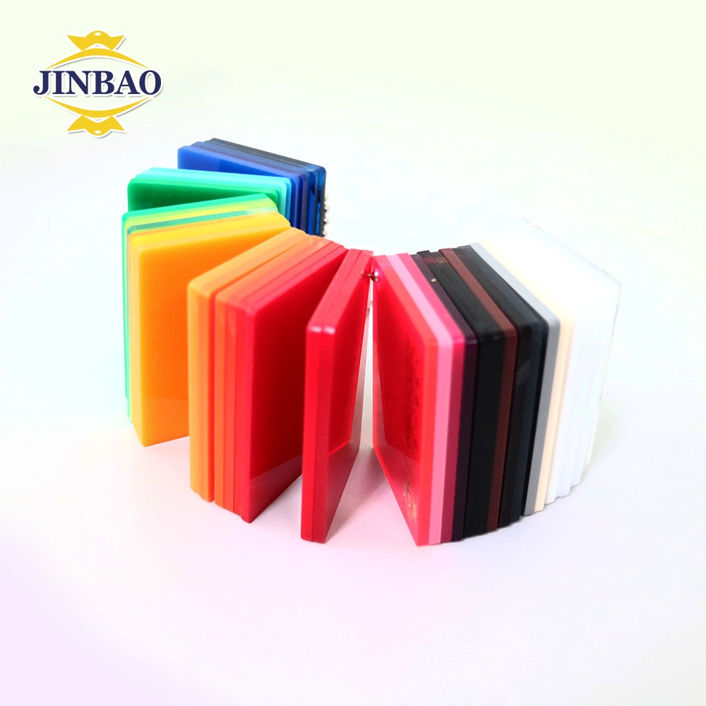 Jinbao Pink Glitter Iridescent Decorative 3mm 4mm High Reflective Plexiglass Acrylic Sheet