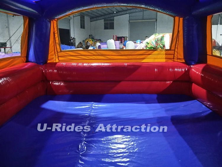 Inflatable ball pool with safety net / inflatable tent for foam balls