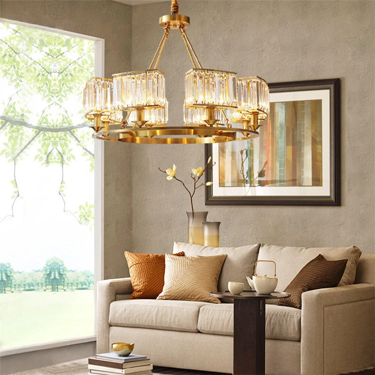 Luxury Crystal Hanging Chandelier LED Pendant Lamps Lobby Hotel Best Mount Luxury Pendant Modern Chandeliers