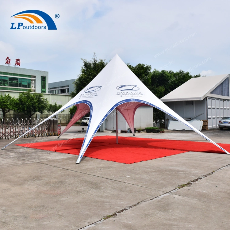 1000d 550g PVC Party Star Tent Resistant Flame Star Shade Tent for Outdoors Event
