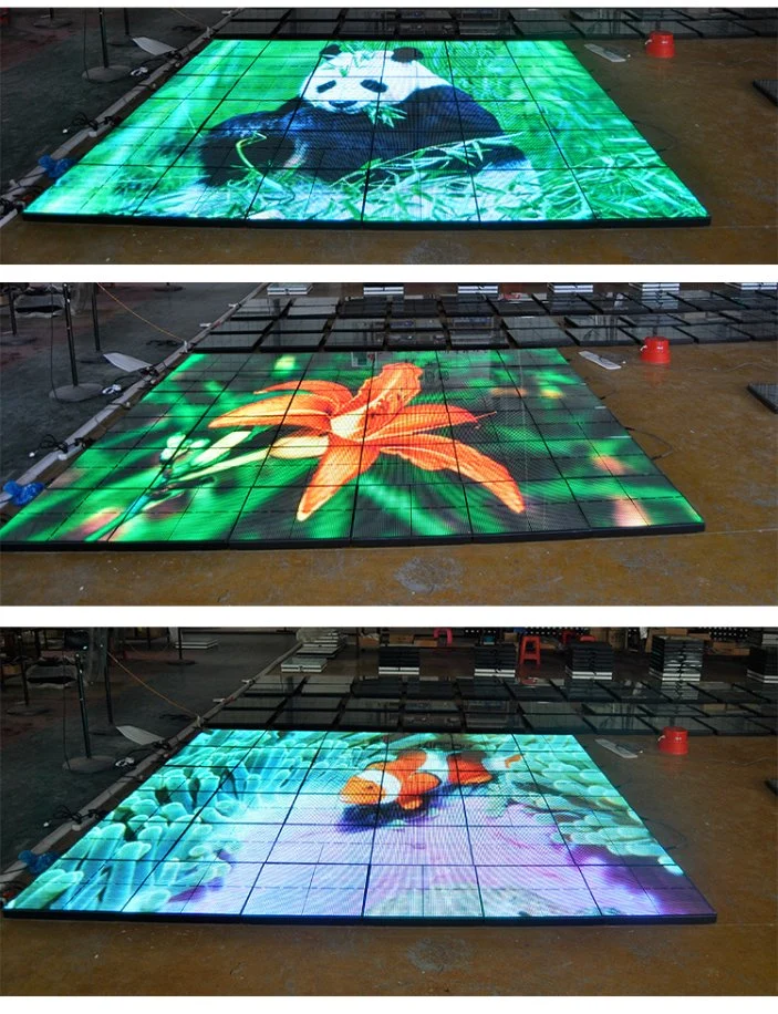Rigeba Disco Stage 61*61 Cm P10 Outdoor LED Video Dance Floor for Party