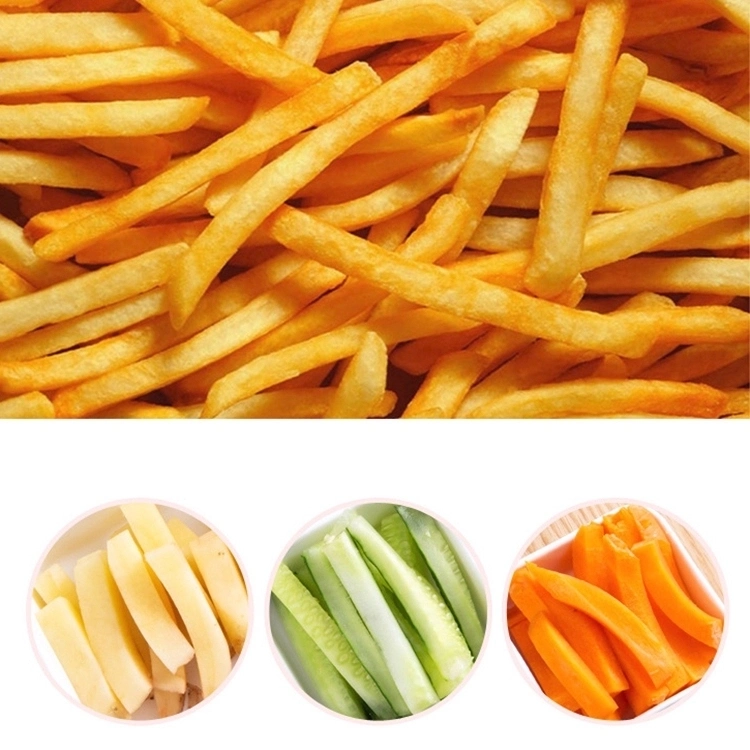Frozen French Fries Machinery Cutting Equipment Commercial Potato Processor Manual French Fries Cutter Machine/Machine Frozen French Fries/Chips French Fries