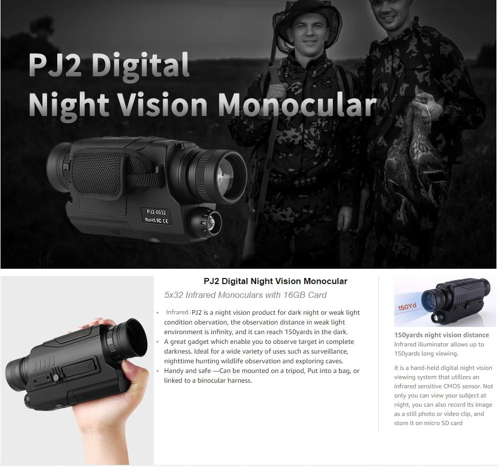 Wildlife Hunting Navigation Night Monitor Free Shipping Night Vision Scope
