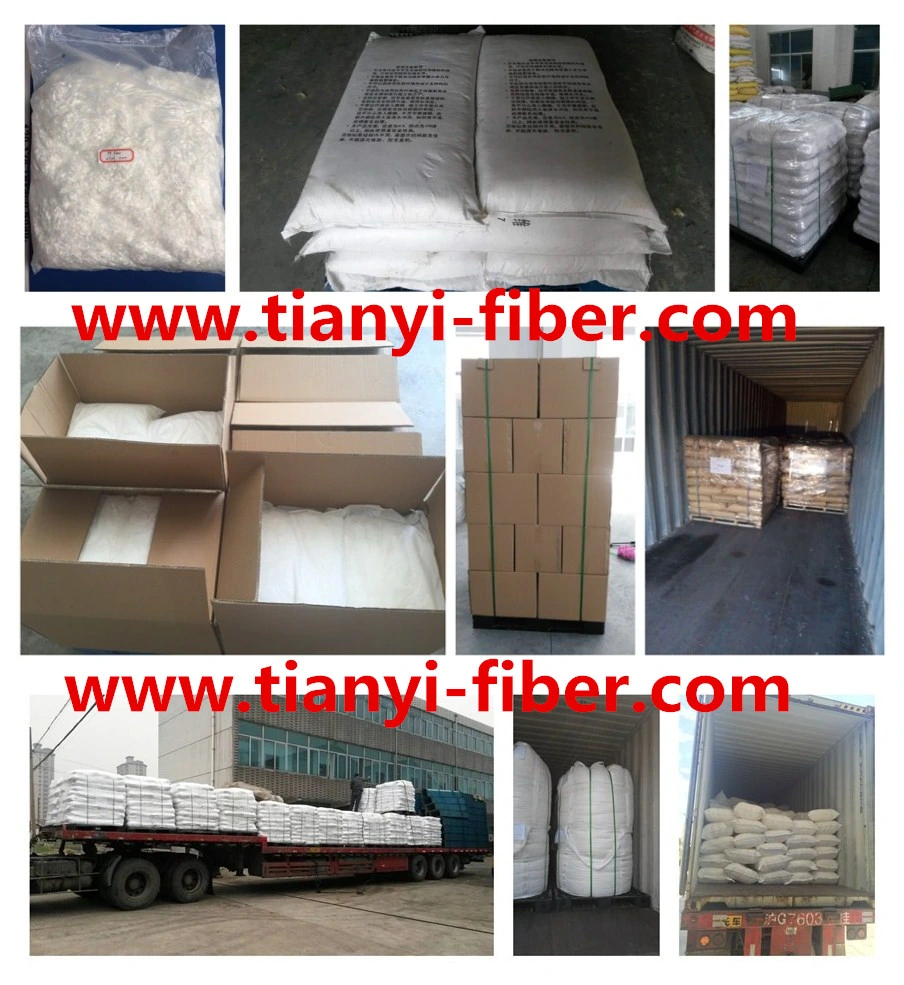 Polypropylene PP Macro Fiber Fibre with ISO, SGS Certification Uesd for Building Material