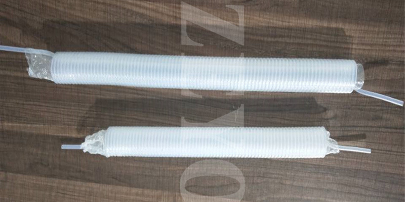 Customized Transparent FEP PFA PTFE Plastic Spring Coil Tube