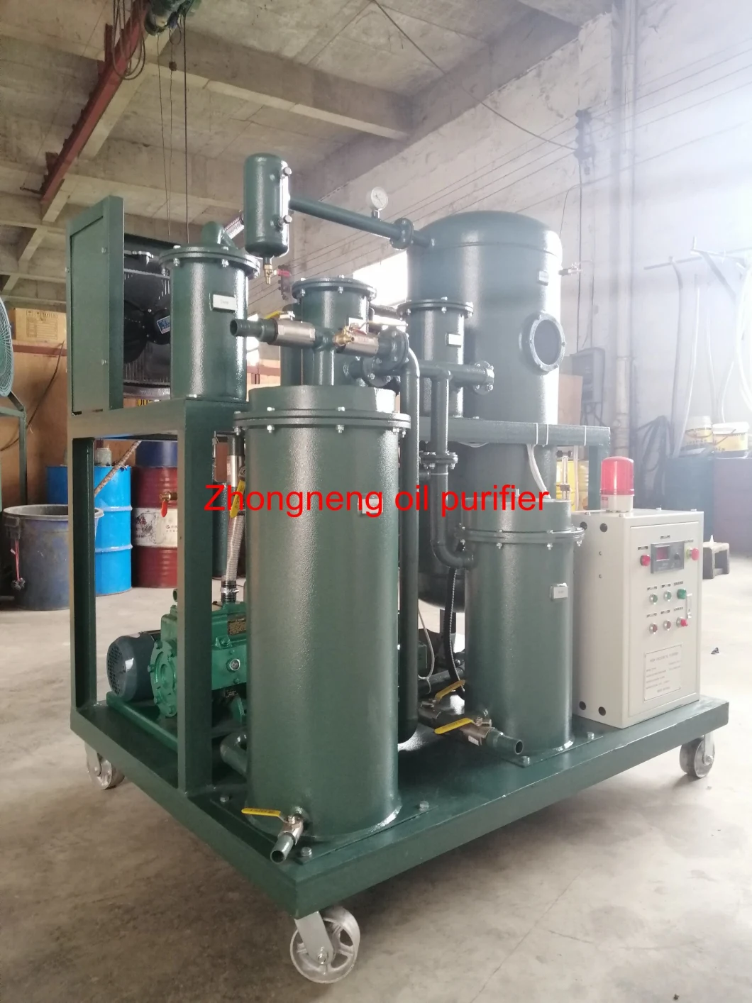 Used Lubrication Oil Purification Unit, Gear Oil Recycling Filtering Plant