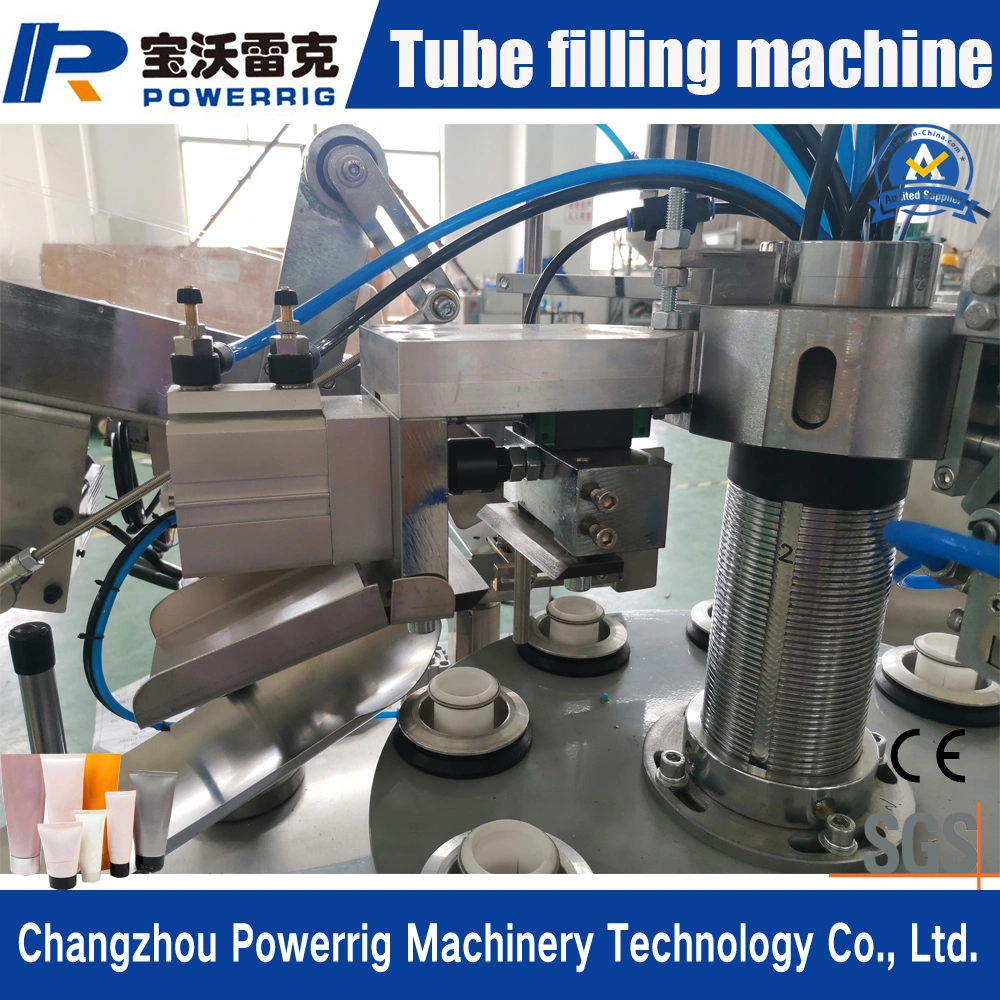 Fully Automatic Plastic Soft Tube Filling Sealing Packing Machine for Grease