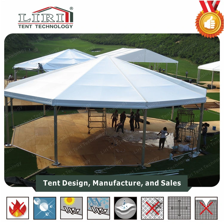White PVC Marquee Hotel Tent for Outdoor Event