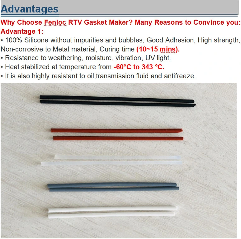 Gasket Maker Grey Color RTV Engine Gasket Maker/Fabricante De Juntas Formador De Juntas De Motor RTV De Color Gris