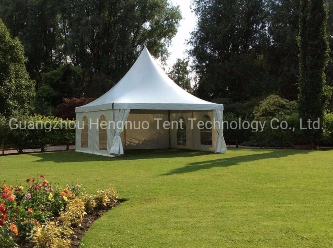 4X4 5X5 6X6 Aluminum Alloy Waterproof Canopy High Peak Tent for Wedding Party
