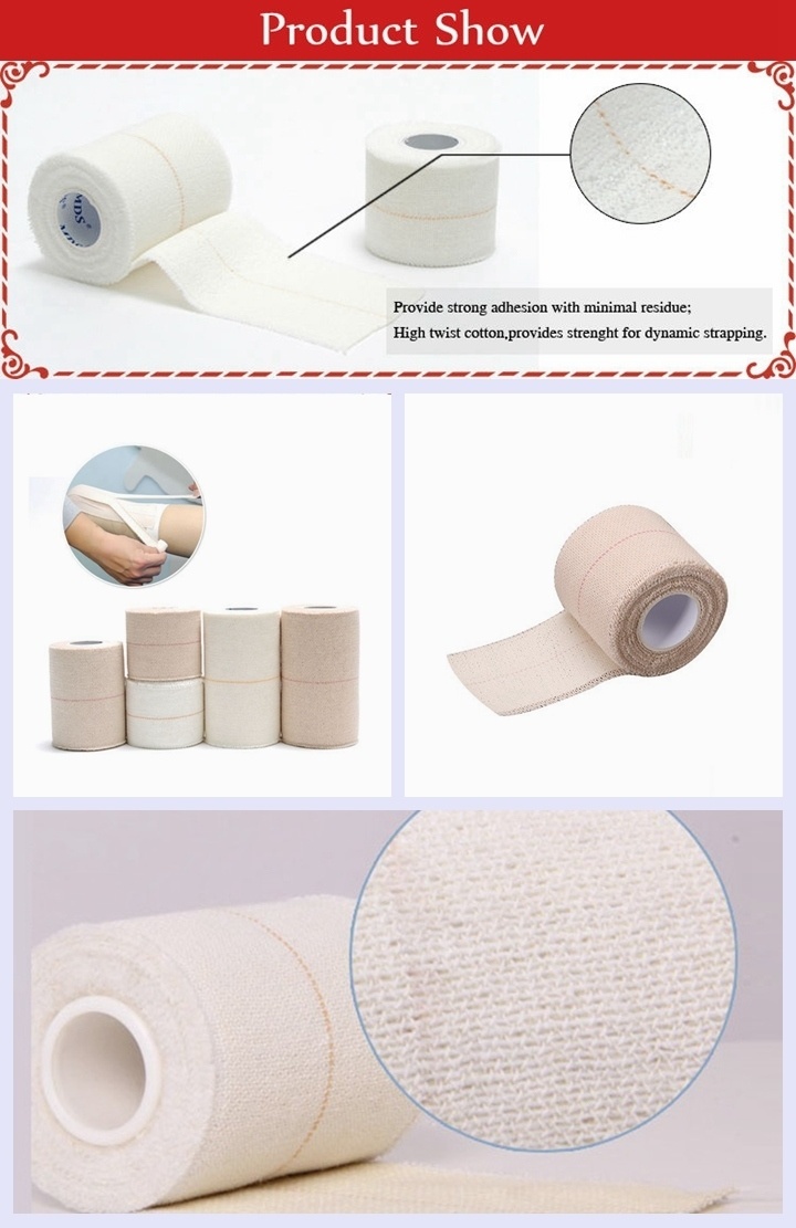 Medical Polymer Materials Colored Elastic Cohesive Polymer Bandage