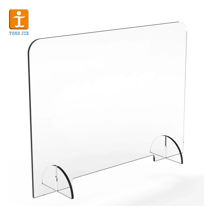 High Practicality Perspex Acrylic Sneeze Guard Desktop Protective Shields